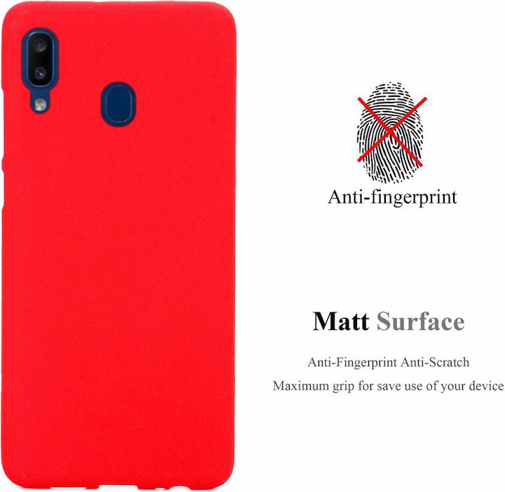 Actual product image Cadorabo TPU Frosted Cover (Samsung Galaxy A20e, Samsung Galaxy A10e)