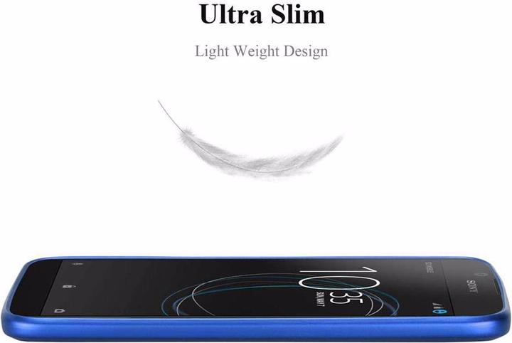 Actual product image Cadorabo TPU Matt Metallic Cover (Sony Xperia L1)