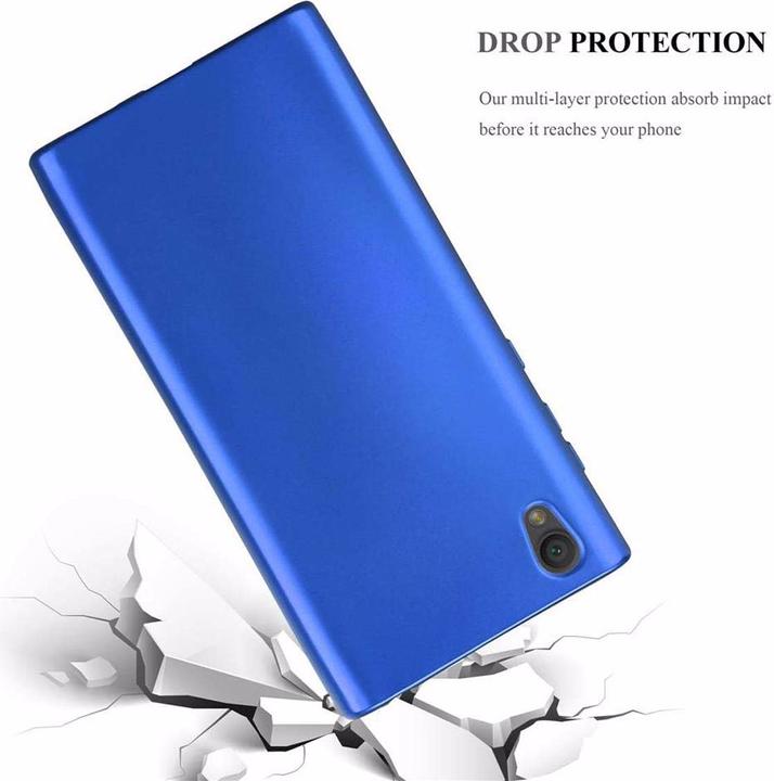 Actual product image Cadorabo TPU Matt Metallic Cover (Sony Xperia L1)