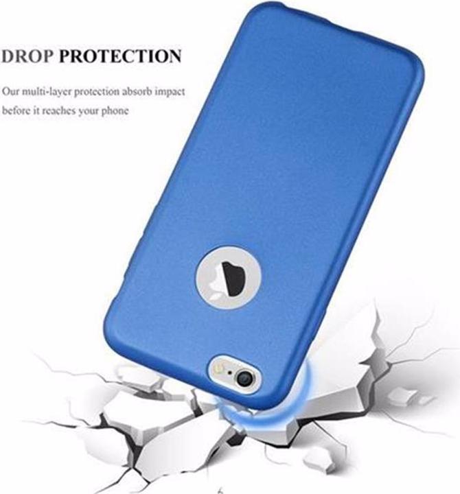 Produktbild Cadorabo TPU Matt Metallic Cover (Apple iPhone 6 Plus)