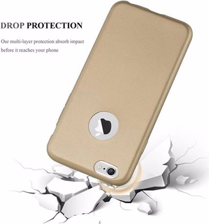 Produktbild Cadorabo TPU Matt Metallic Cover (Apple iPhone 6 Plus)