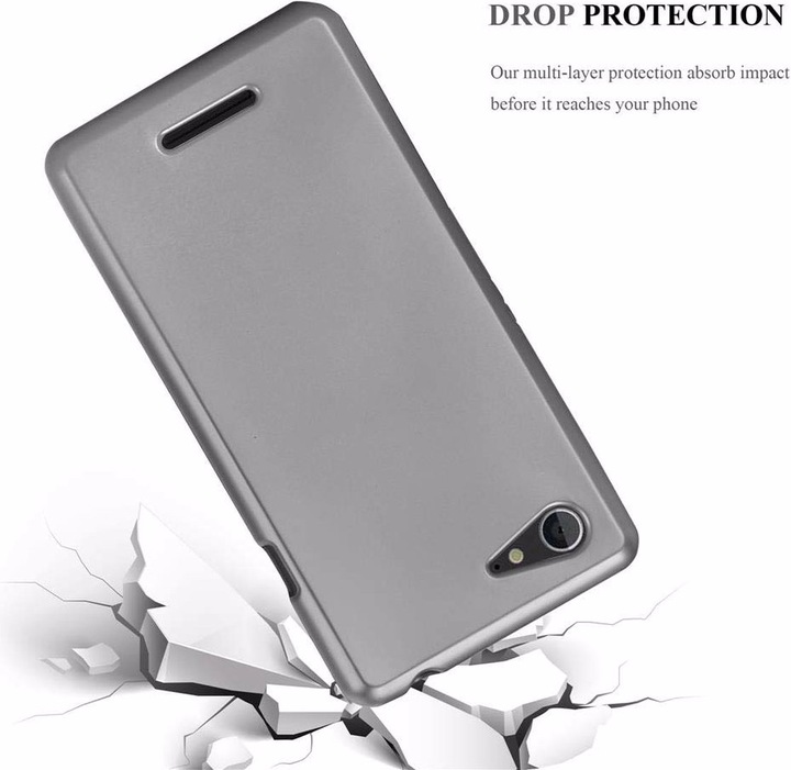 Produktbild Cadorabo TPU Matt Metallic Cover (Sony Xperia E3)
