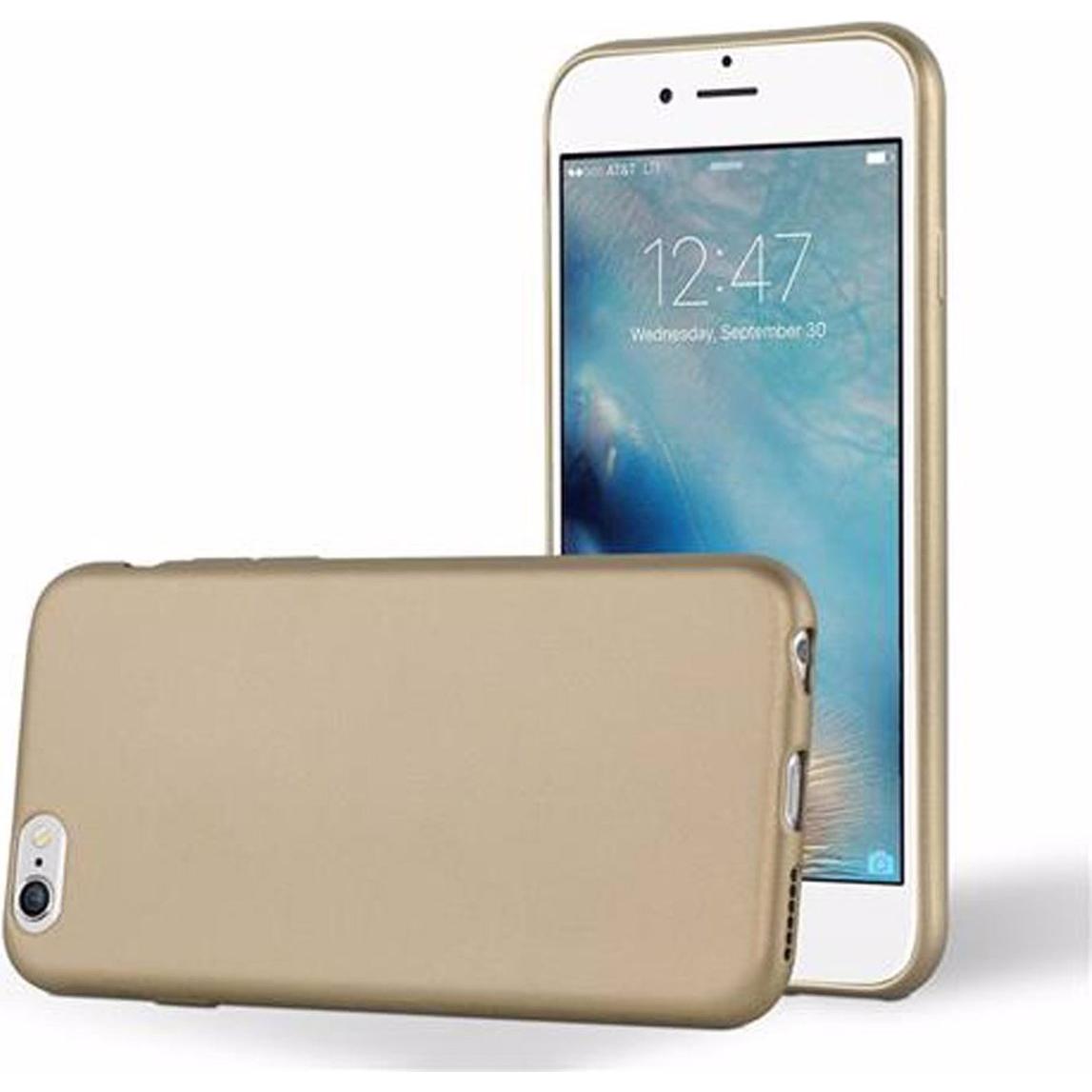 Thumbnail - Cadorabo TPU Matt Metallic Cover (Apple iPhone 6), Smartphone Hülle, Gold
