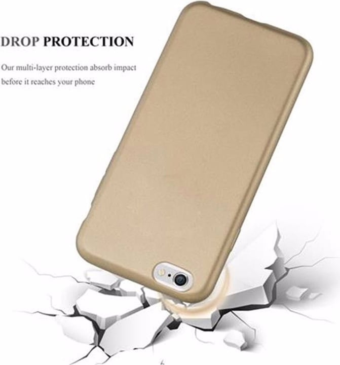 Produktbild Cadorabo TPU Matt Metallic Cover (Apple iPhone 6)