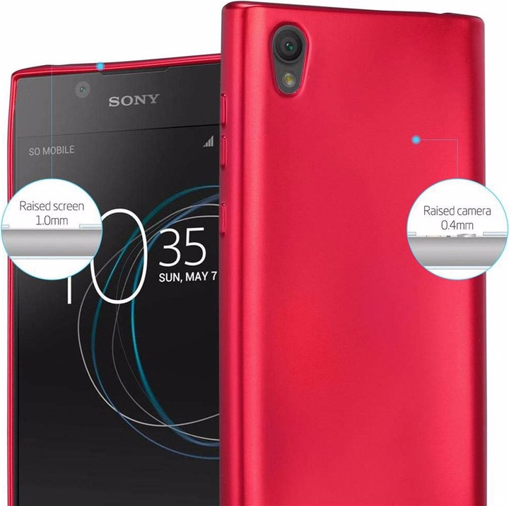 Produktbild Cadorabo TPU Matt Metallic Cover (Sony Xperia L1)