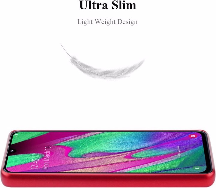 Produktbild Cadorabo TPU Matt Metallic Cover (Samsung Galaxy A40)