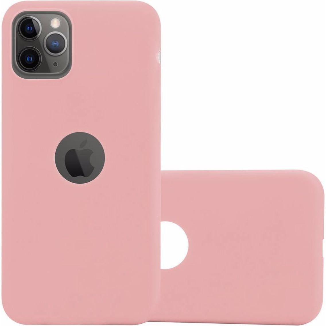 Cadorabo TPU Candy Cover (Apple iPhone 11 Pro), Smartphone Hülle, Rosa