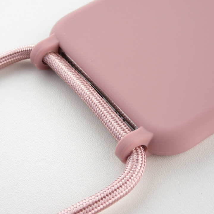 Image du produit PhoneLook Coque Silicone Mat avec lacet rose pâle (Apple iPhone 7)