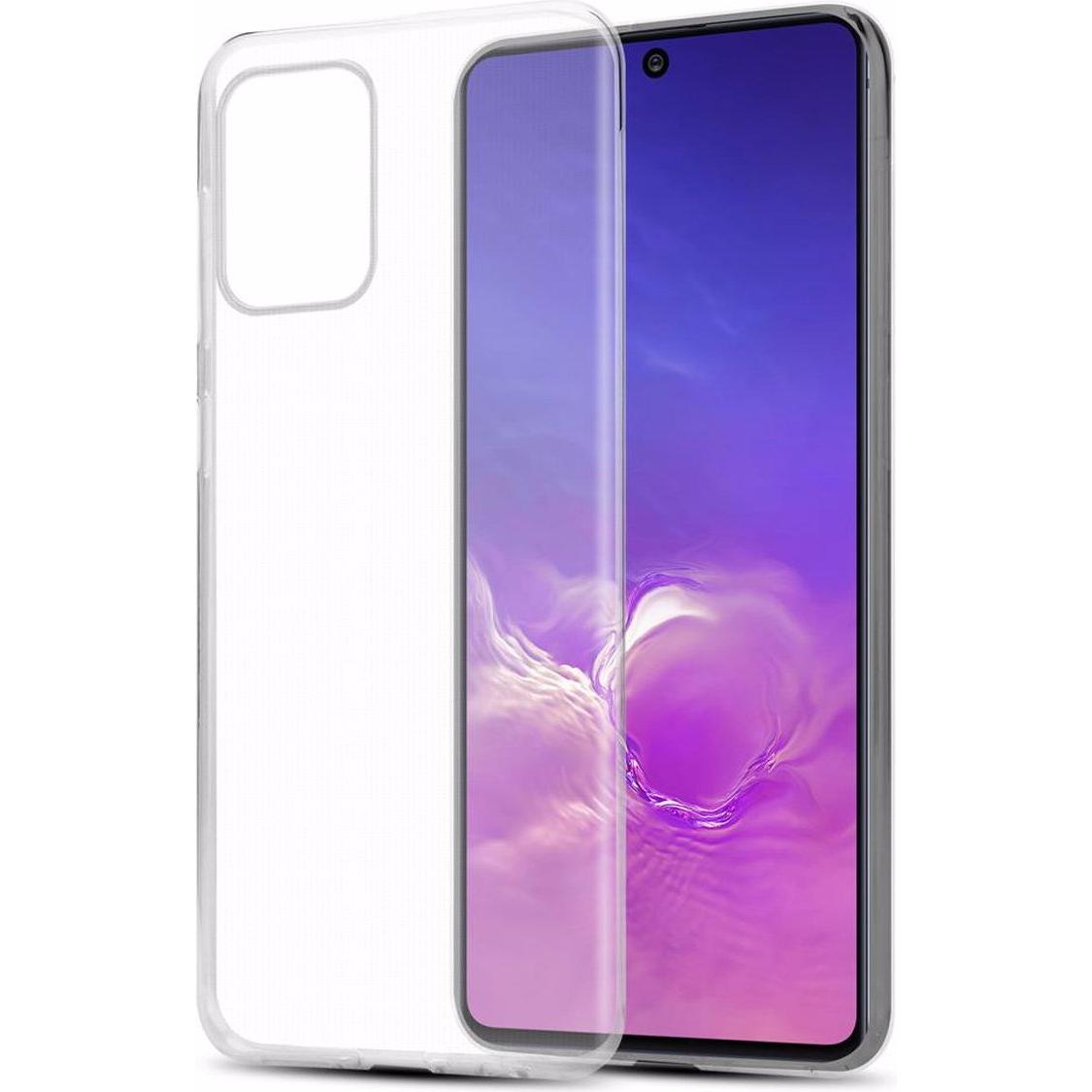 Cadorabo TPU Ultra Slim AIR Cover (Samsung Galaxy A91), Smartphone Hülle, Transparent