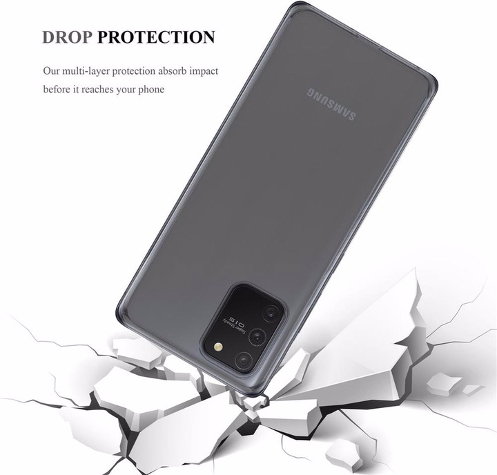 Produktbild Cadorabo TPU Ultra Slim AIR Cover (Samsung Galaxy A91, Samsung Galaxy S10 Lite)