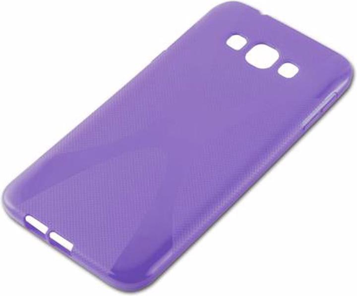 Actual product image Cadorabo TPU X-Line Cover (Samsung Galaxy A8 (2018))