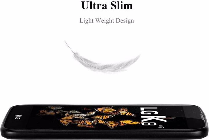 Actual product image Cadorabo TPU Matt Metallic Cover (LG K8)