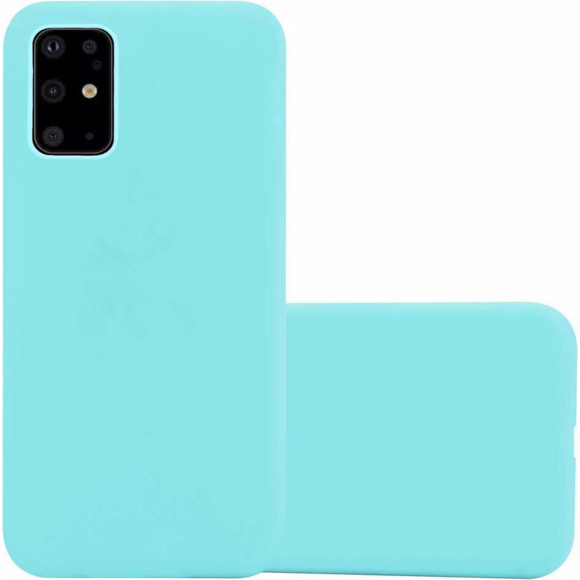 Cadorabo TPU Candy Cover (Samsung Galaxy S20+), Smartphone Hülle, Blau