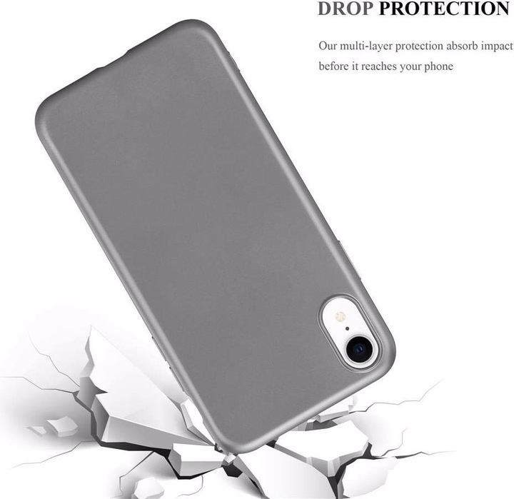 Produktbild Cadorabo TPU Matt Metallic Cover (Apple iPhone XR)