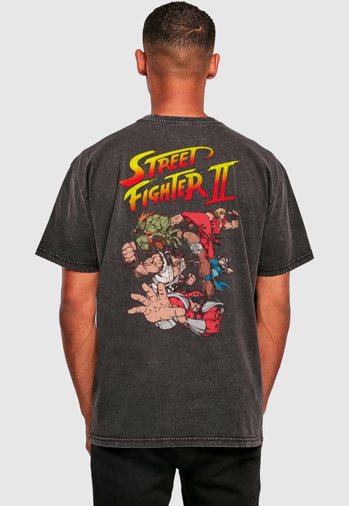 Produktbild Merchcode Streetfighter II Roster Oversize Tee - 187843 (M)