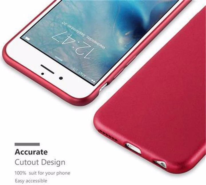Productafbeelding Cadorabo TPU matte metalen hoes (Apple iPhone 6)