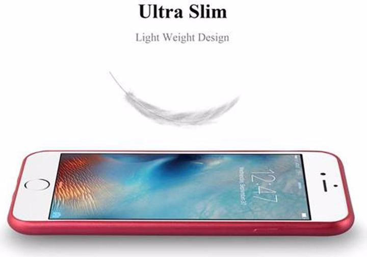 Productafbeelding Cadorabo TPU matte metalen hoes (Apple iPhone 6)