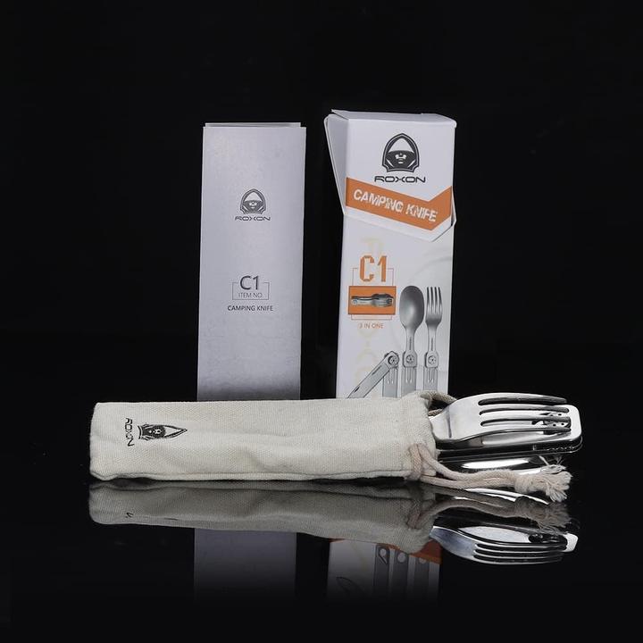 Image du produit Roxon 3-in-1 Campingbesteck abnehmbar