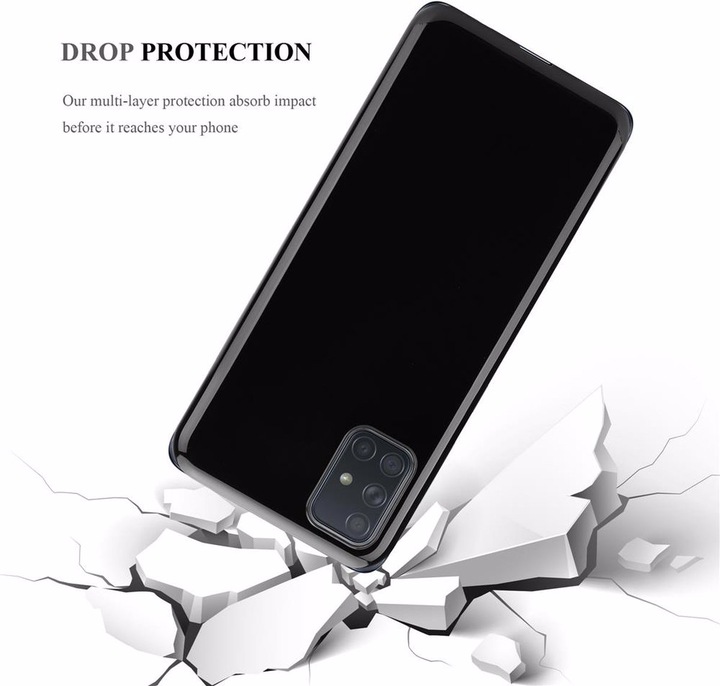 Produktbild Cadorabo TPU Ultra Slim AIR Cover (Samsung Galaxy A71)