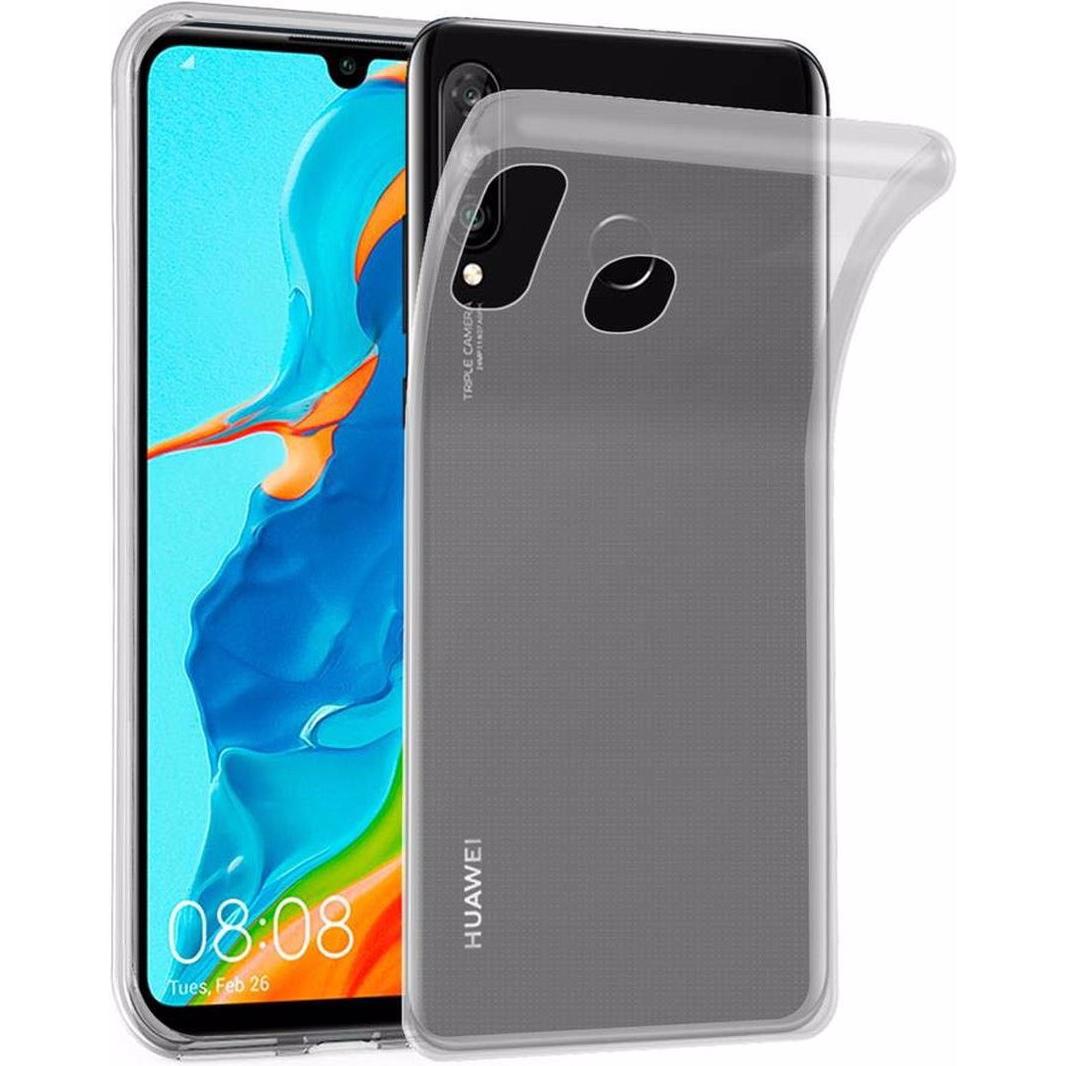 Cadorabo TPU Ultra Slim AIR Cover (Huawei P30 Lite), Smartphone Hülle, Transparent