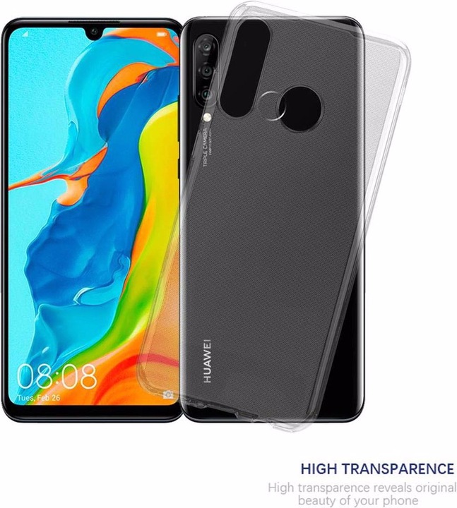 Produktbild Cadorabo TPU Ultra Slim AIR Cover (Huawei P30 Lite)