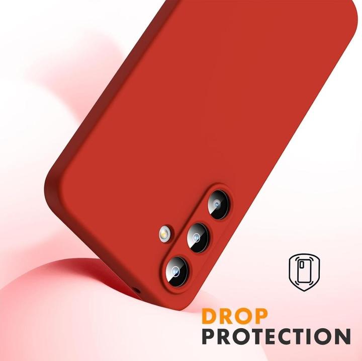 Produktbild Screenguard Samsung Galaxy A55 5G Liquid Silicone Case Hülle (Samsung Galaxy A55)