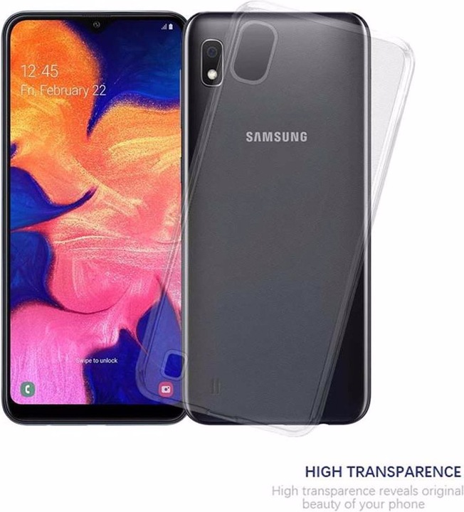 Produktbild Cadorabo TPU Ultra Slim AIR Cover (Samsung Galaxy A10, HTC One M10)