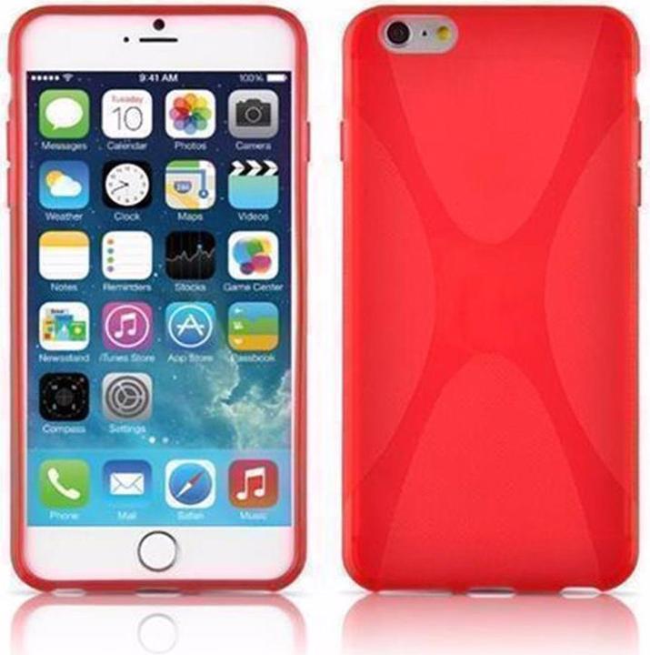 Actual product image Cadorabo TPU X-Line Cover (Apple iPhone 6 Plus)