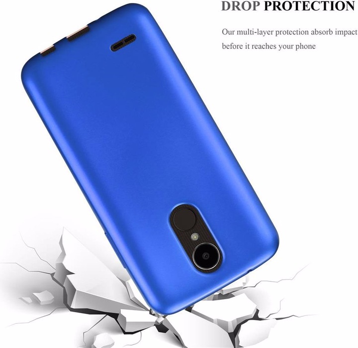 Actual product image Cadorabo TPU Matt Metallic Cover (K4)