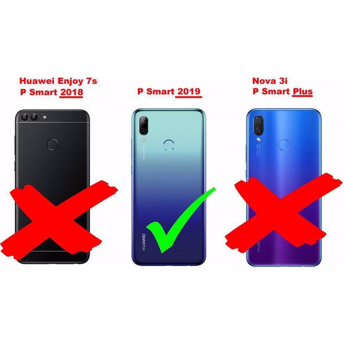 Thumbnail - Cadorabo TPU Candy Cover (Huawei P Smart+ (2019)), Smartphone Hülle, Blau