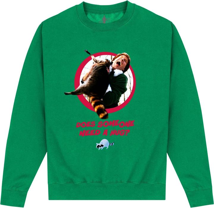 Produktbild Elf Need A Hug Sweatshirt weihnachtliches Design (XL)