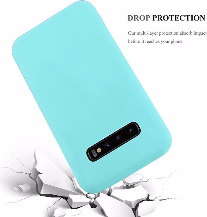 Image du produit Cadorabo Couverture TPU Candy (Samsung Galaxy S10+)