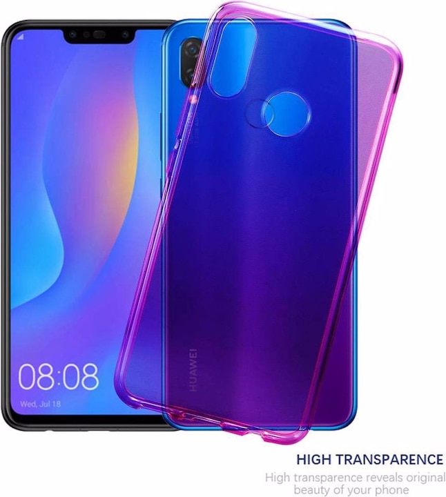 Produktbild Cadorabo TPU Ultra Slim AIR Cover (Huawei P Smart Pro (2019))
