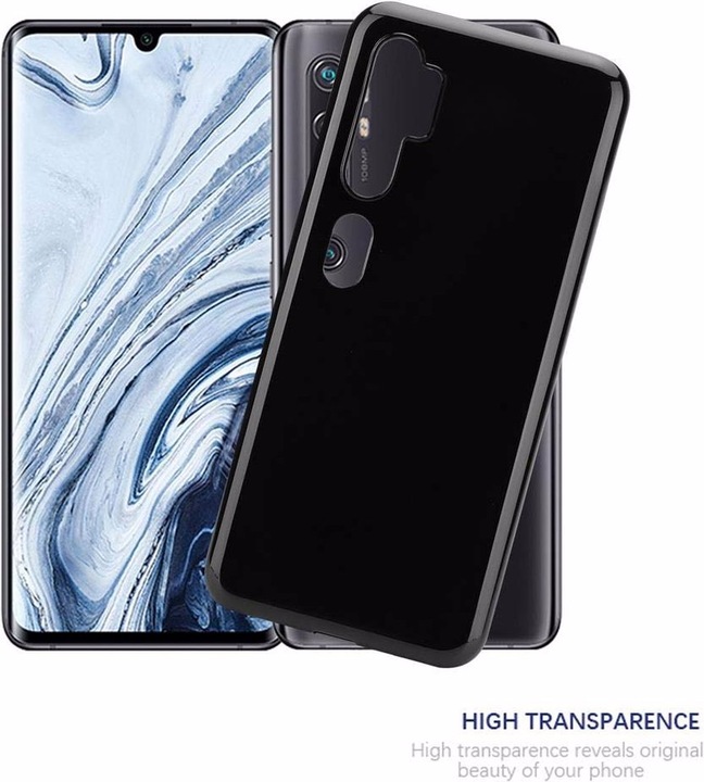 Produktbild Cadorabo TPU Ultra Slim AIR Cover (Xiaomi Redmi Note 10S, Xiaomi Mi Note 10)