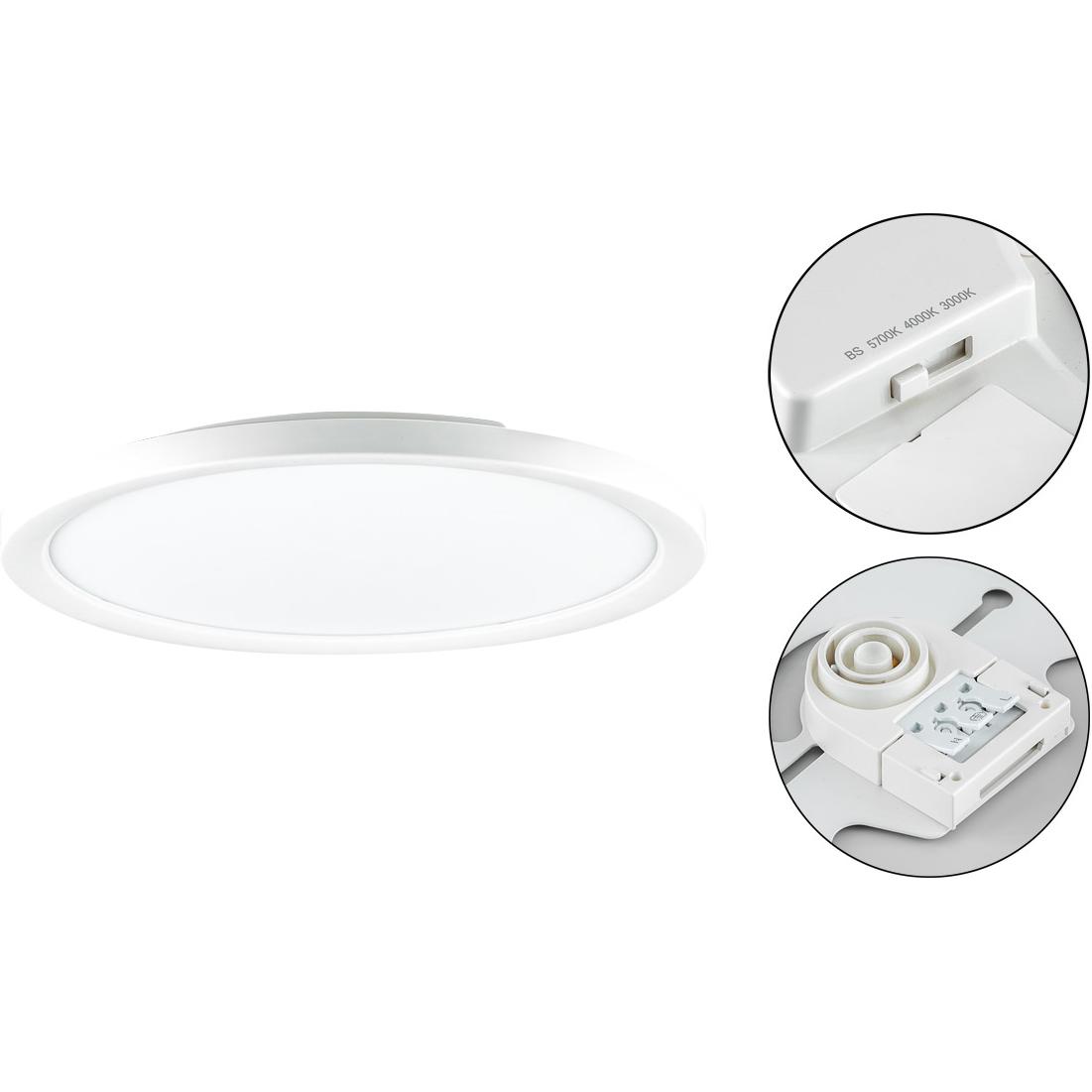 EVN-Lichttechnik, Wandleuchte + Deckenleuchte, LED-Anbauleuchte (4301 lm)