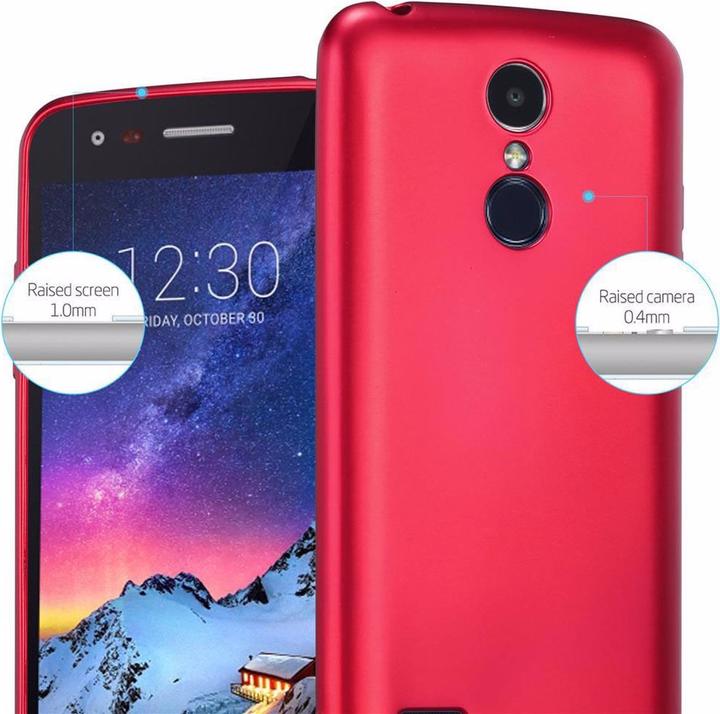 Produktbild Cadorabo TPU Matt Metallic Cover (LG K8 2017)