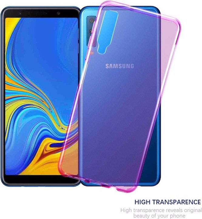 Produktbild Cadorabo TPU Ultra Slim AIR Cover (Samsung Galaxy A7 (2018))