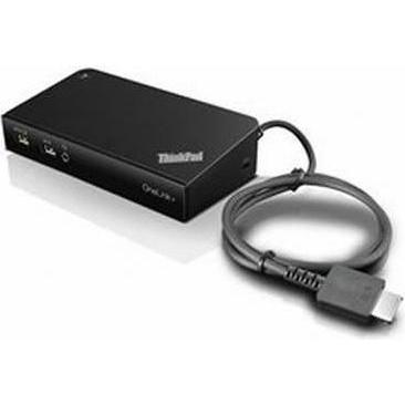 Lenovo ThinkPad OneLink+ Dock EU, Dockingstation + USB Hub, Schwarz
