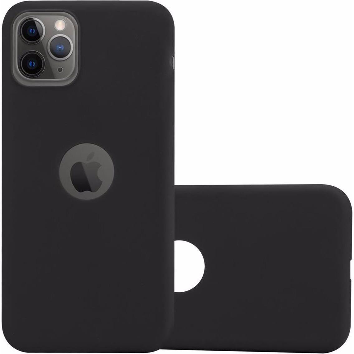 Cadorabo TPU Candy Cover (Apple iPhone 11 Pro), Smartphone Hülle, Schwarz