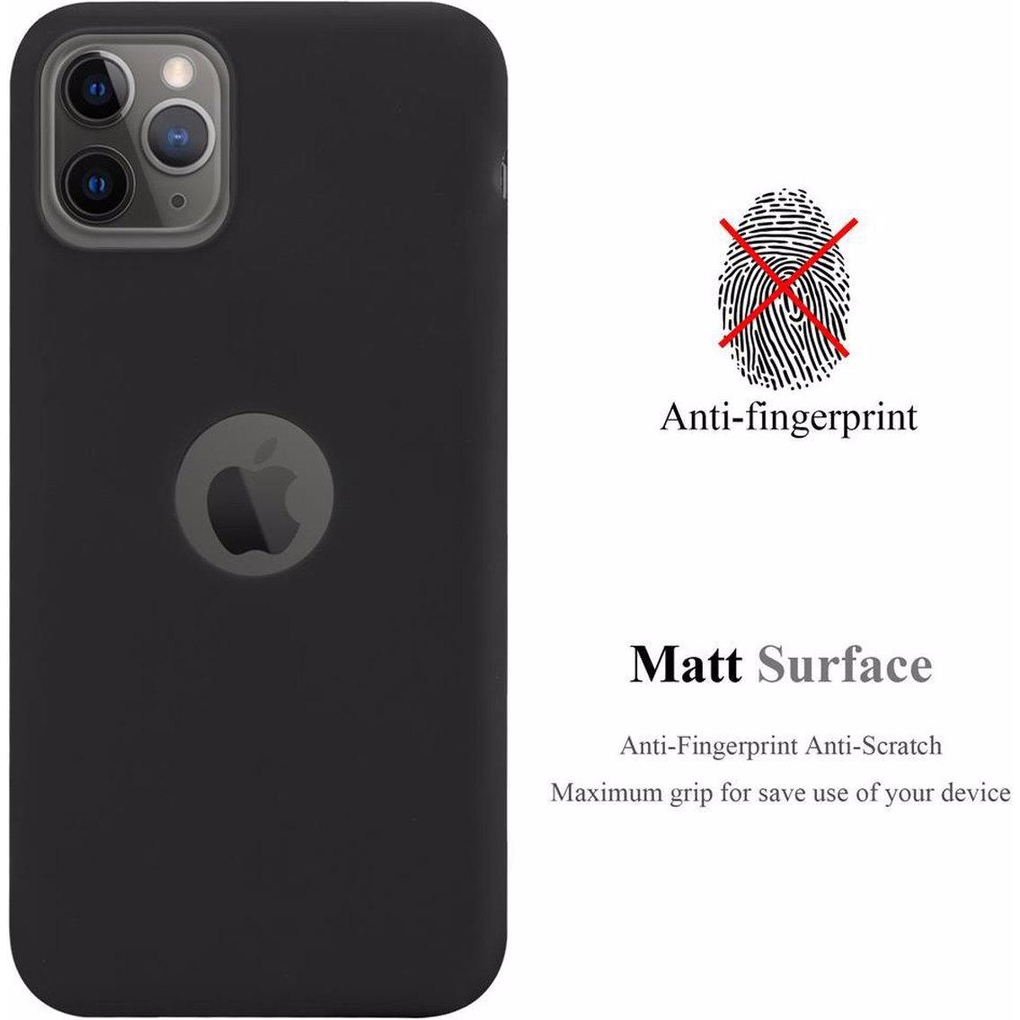 Thumbnail - Cadorabo TPU Candy Cover (Apple iPhone 11 Pro), Smartphone Hülle, Schwarz