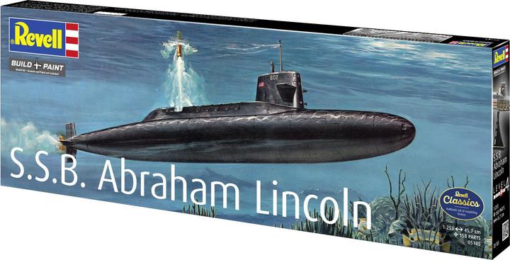 Produktbild Revell S.S.B. Abraham Lincoln with Interior