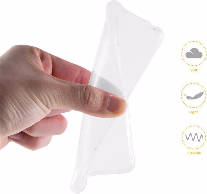 Actual product image Cadorabo TPU Ultra Slim AIR Cover (Samsung Galaxy Note 10 Plus)