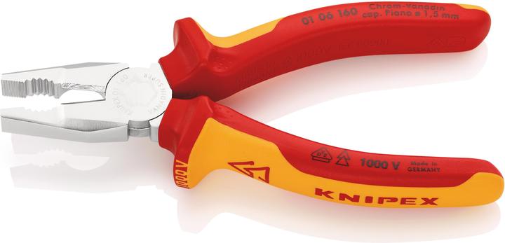 Productafbeelding Knipex CombinatietangChroom vanadium 01 06 160 (160 mm)