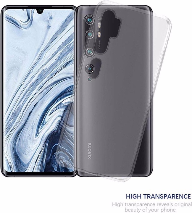 Immagine prodotto Cadorabo TPU ultra sottile AIR Cover (Xiaomi Redmi Nota 10S, Xiaomi Mi Note 10)