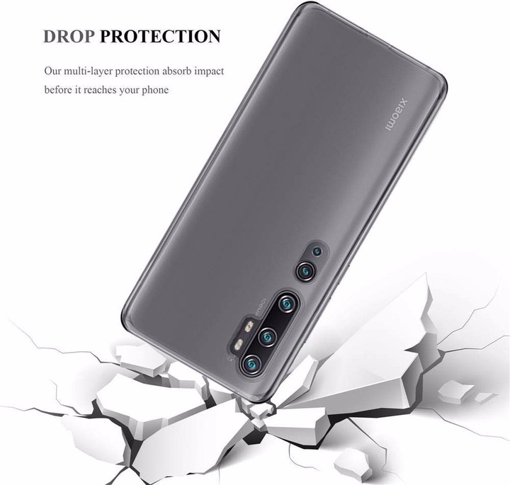 Immagine prodotto Cadorabo TPU ultra sottile AIR Cover (Xiaomi Redmi Nota 10S, Xiaomi Mi Note 10)