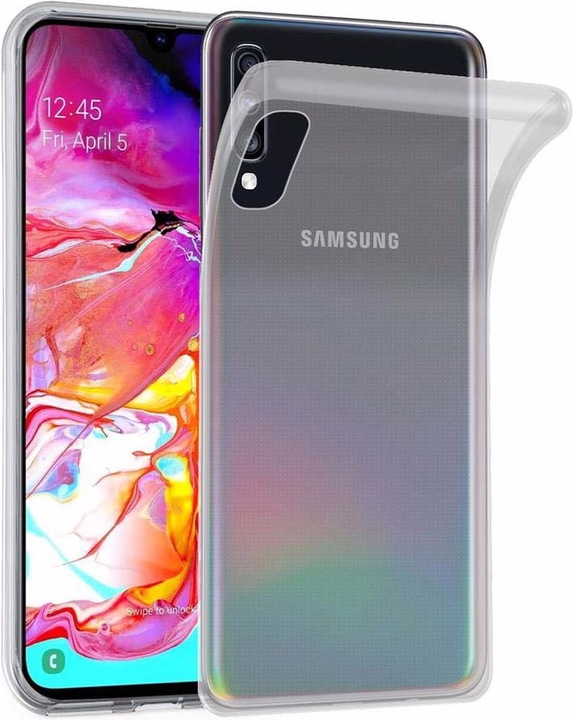 Produktbild Cadorabo TPU Ultra Slim AIR Cover (Samsung Galaxy A70)