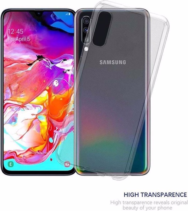 Produktbild Cadorabo TPU Ultra Slim AIR Cover (Samsung Galaxy A70)
