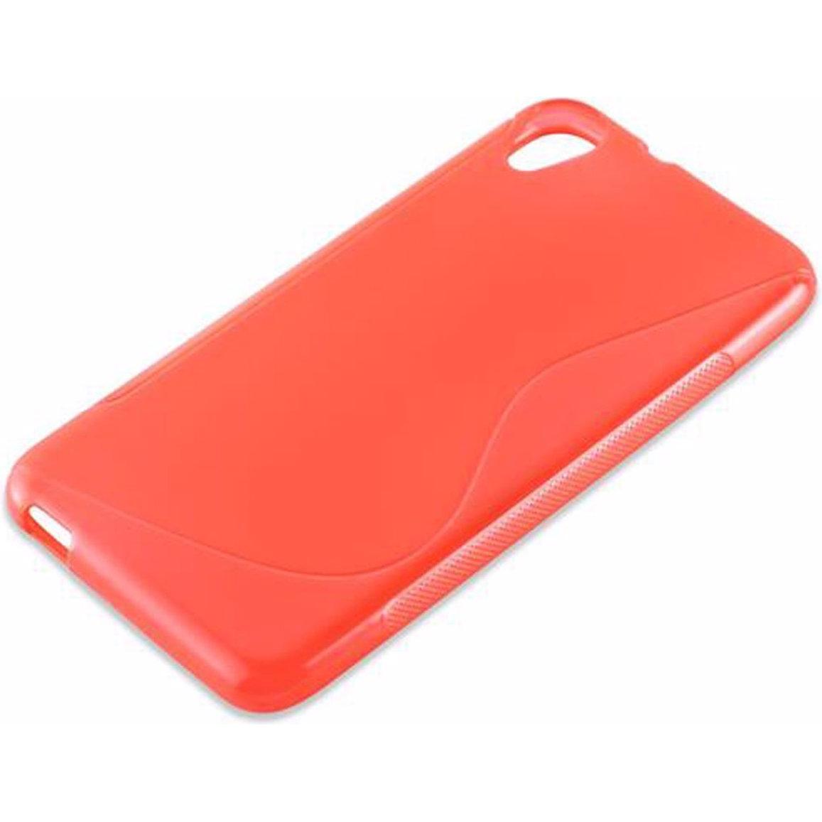 Thumbnail - Cadorabo TPU S-Line Cover (HTC Desire 820), Smartphone Hülle, Rot