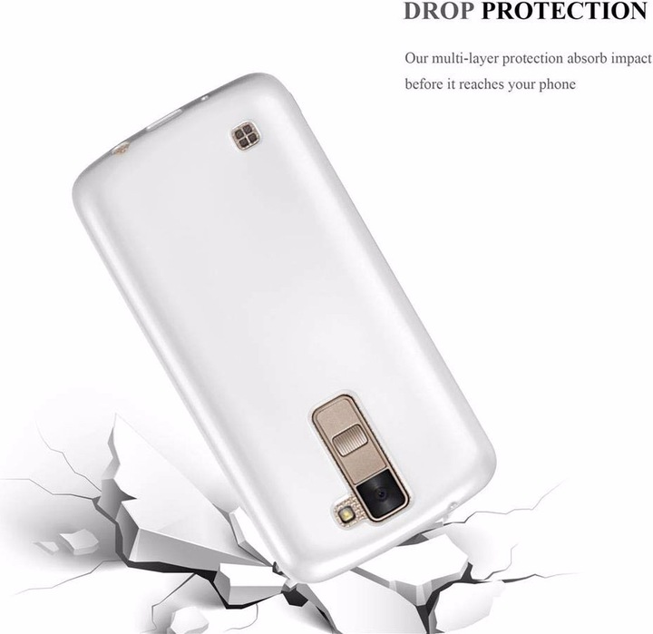 Produktbild Cadorabo TPU Matt Metallic Cover (LG K8)