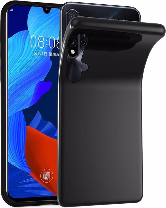 Actual product image Cadorabo TPU Ultra Slim AIR Cover (Huawei Nova 5)